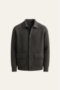 Silavo Cashmere Cardigan Dark Grey