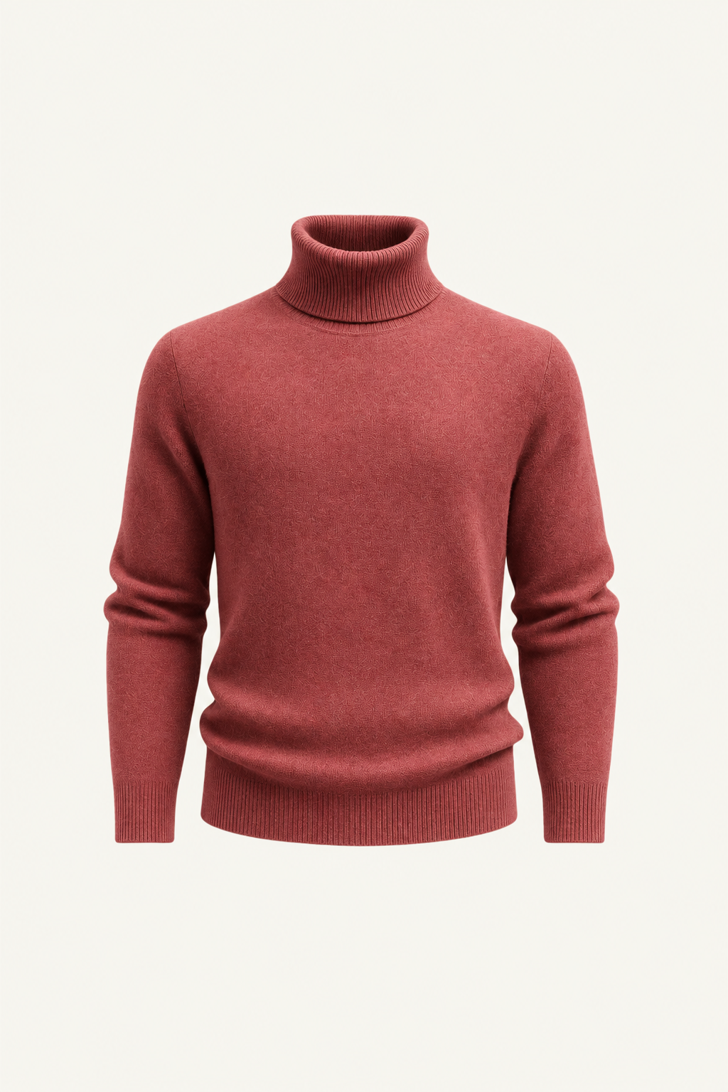 Paravi Wool Turtleneck Red