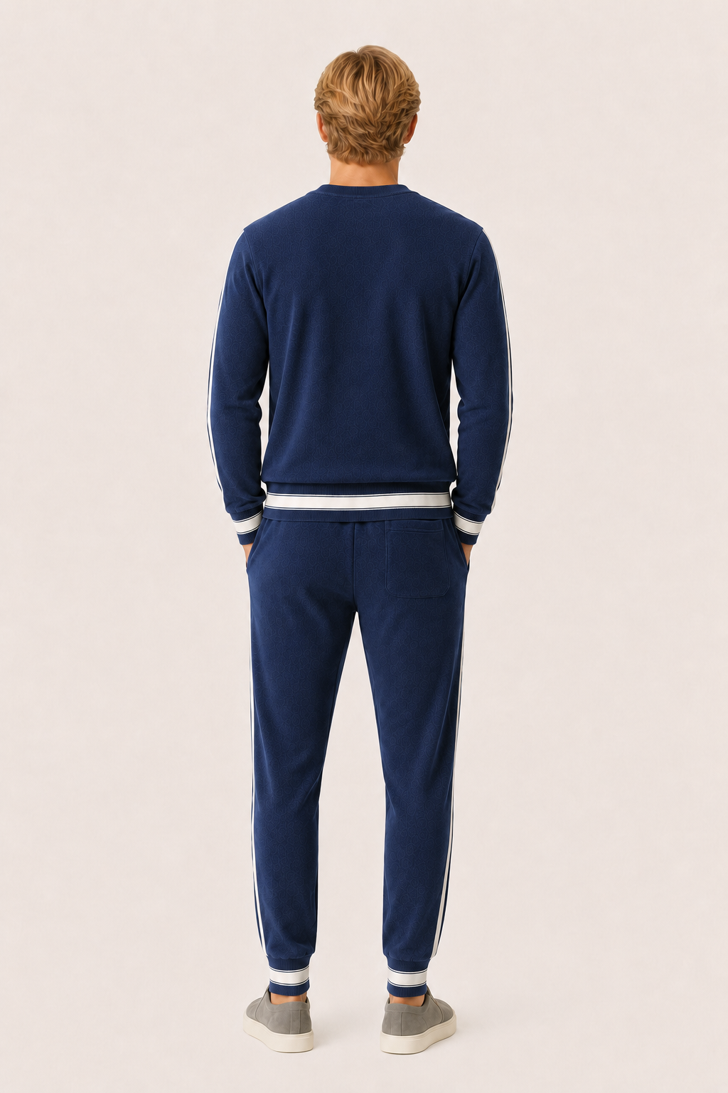 Ladore Cashmere Set Navy