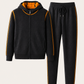 Ladore Cashmere hooded Set Black