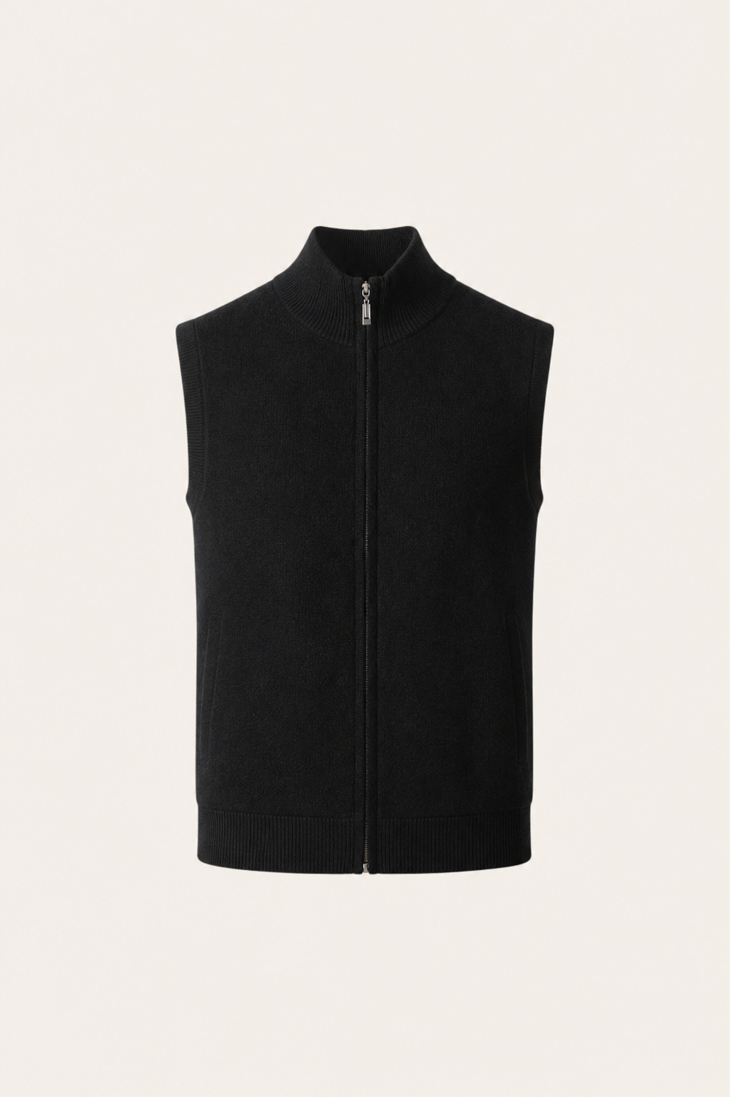 Avenor Wool Vest Black