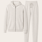 Ladore Cashmere Hooded Set Grey