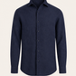 Avari Linen Shirt Navy