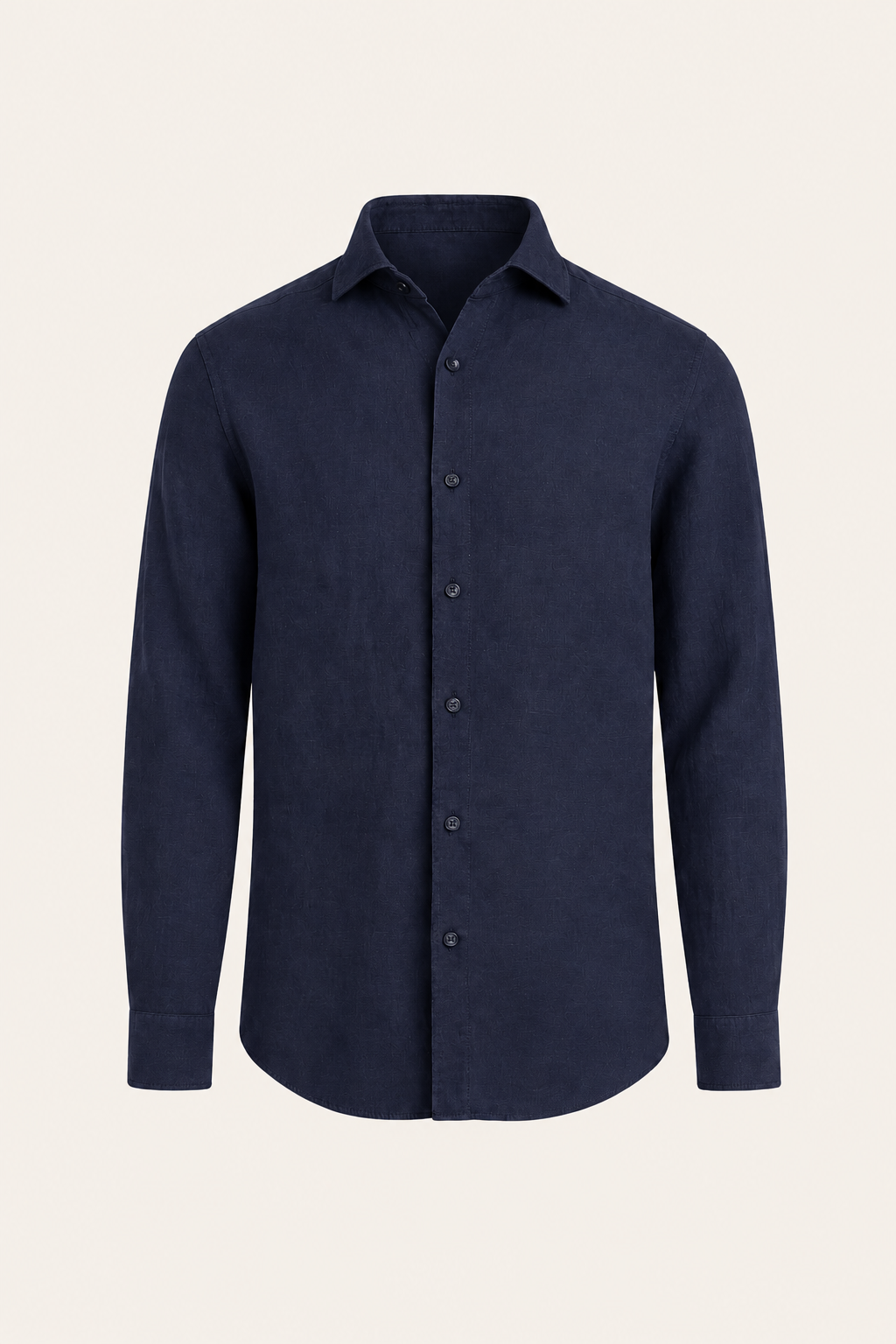 Avari Linen Shirt Navy