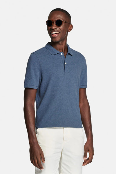 Ladore - Polo classique bleu foncé