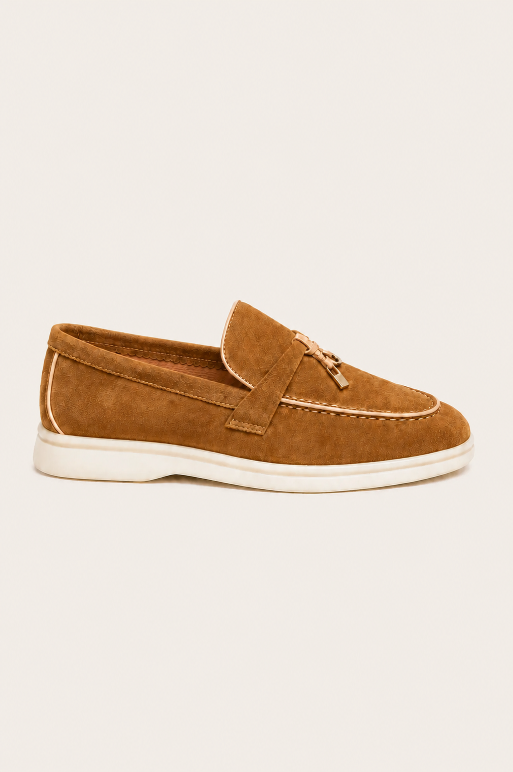 Amari Buckled Loafers Brown