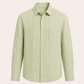 Milano Linen Shirt Light Green