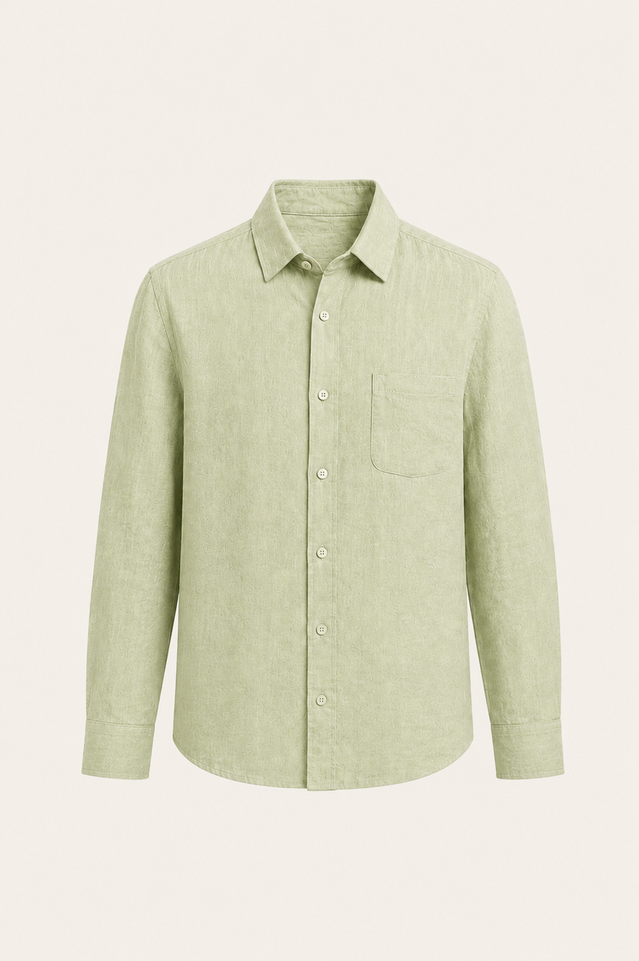 Milano Linen Shirt Light Green
