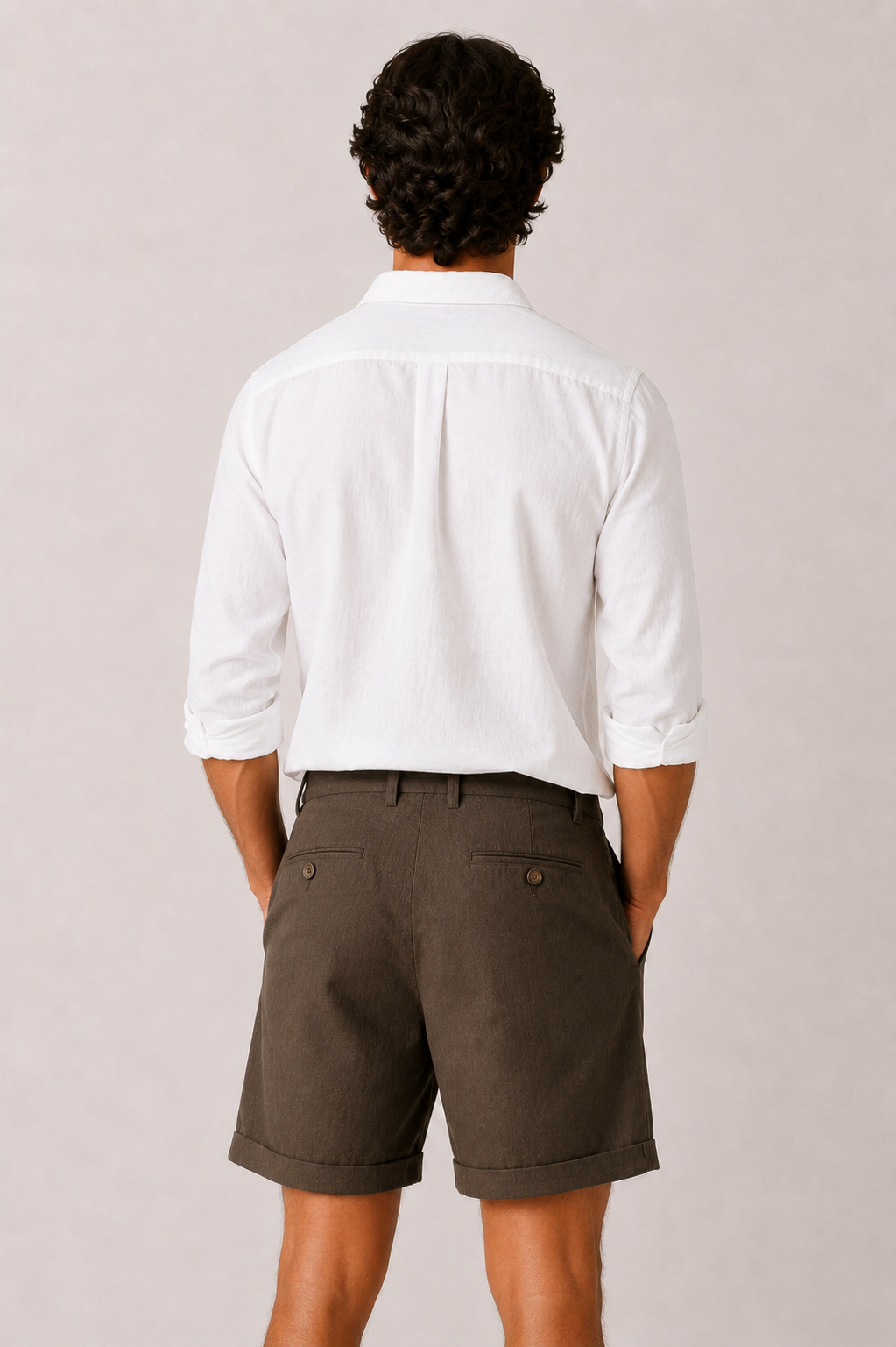 Nalero Lyocell Cotton Short Coffee