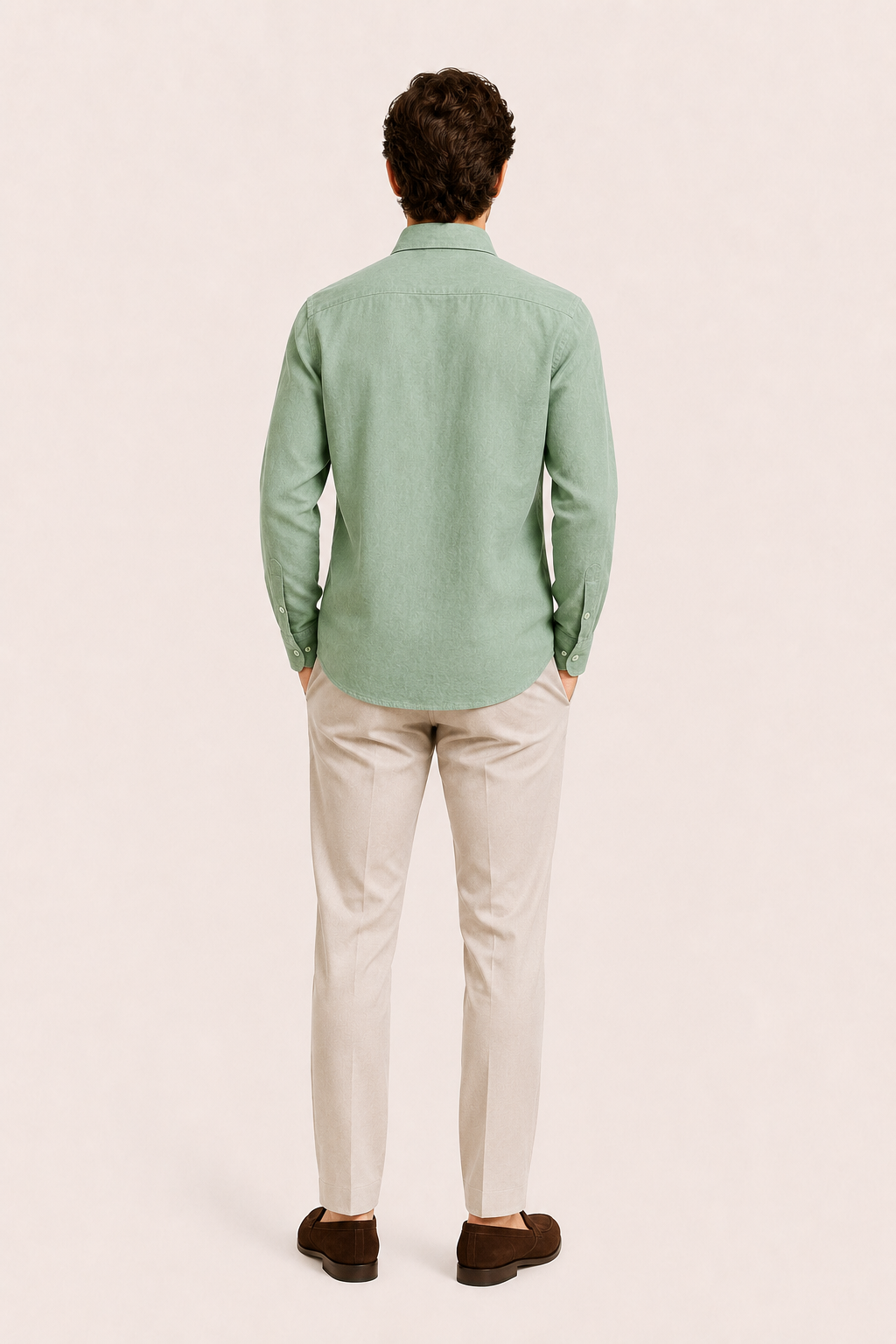 Milano Linen Shirt Dark Green