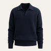 Malero Cashmere Polo Knit Navy