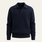 Malero Wool Polo Knit Navy