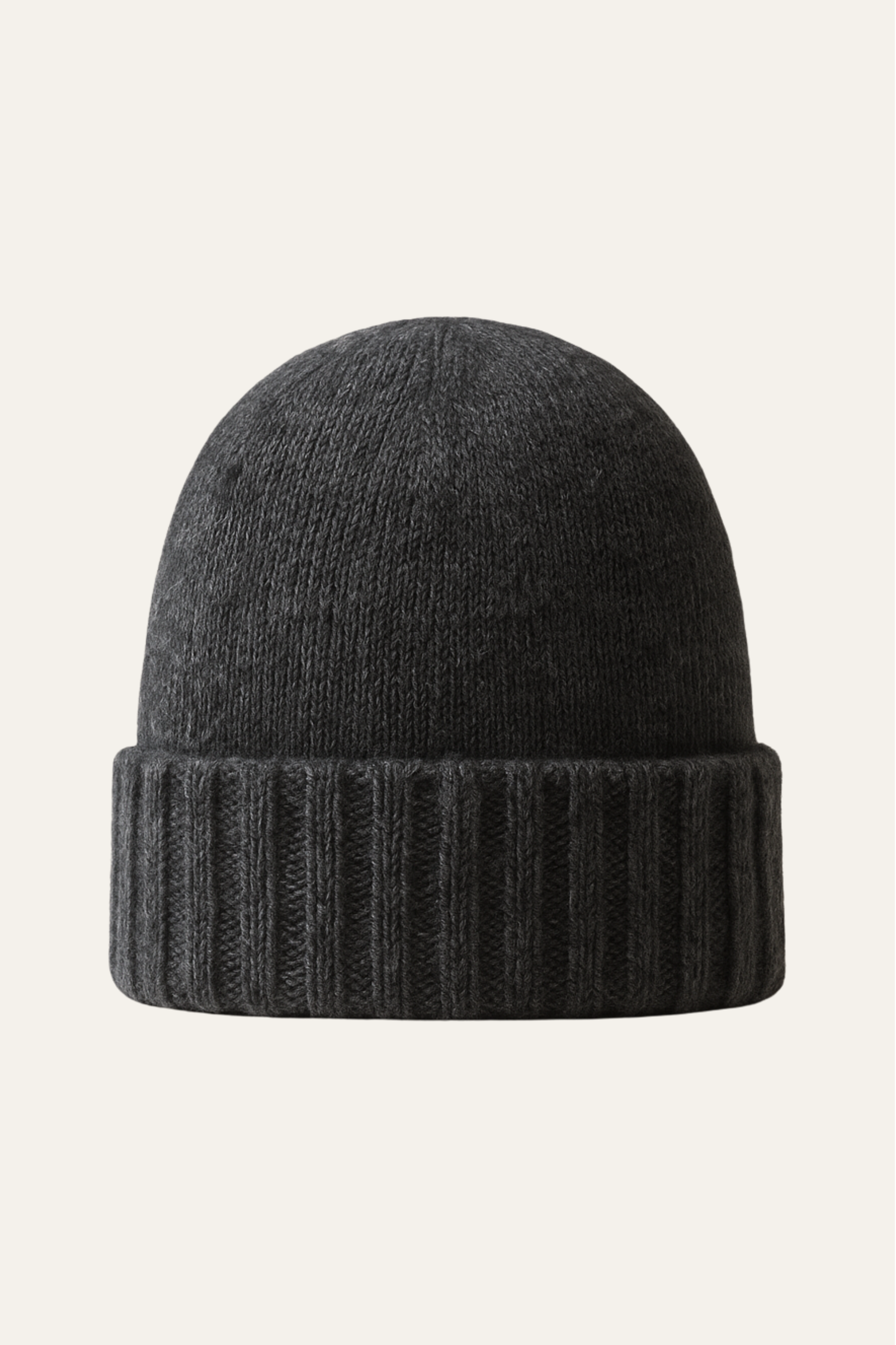 Ivaro Cashmere Beanie Charcoal
