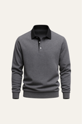 Meravo Polo Knit Grey