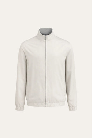 Reverso Reversible Bomber Jacket Ivory