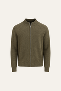Vaniro Cashmere Cardigan Olive