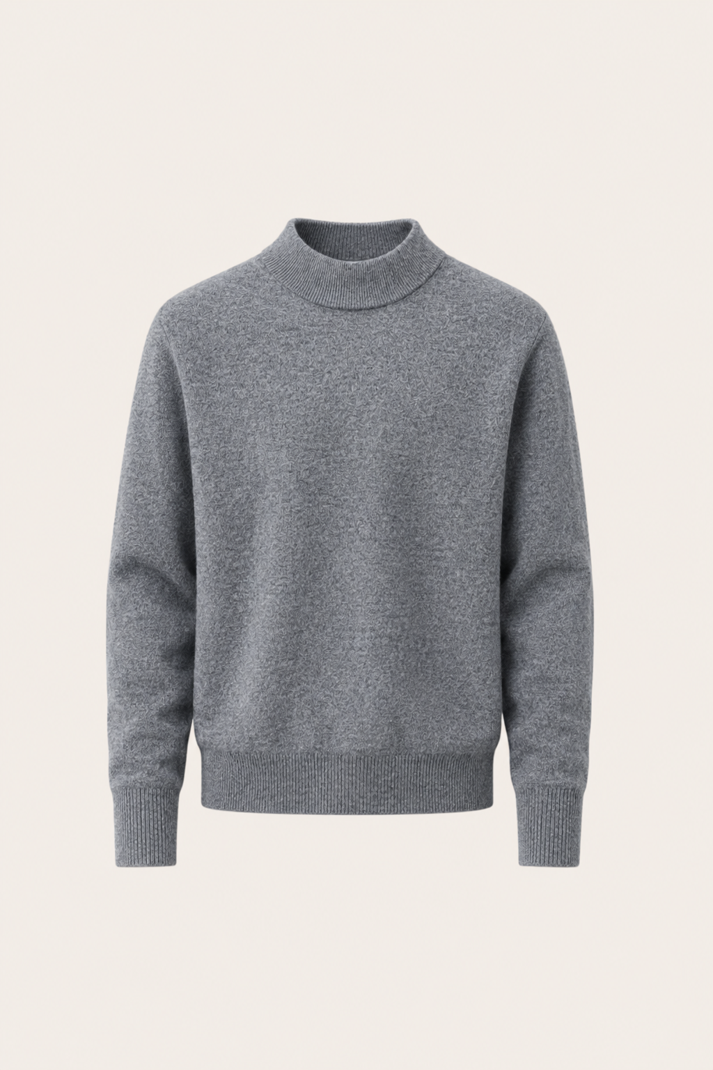 Arelio Mock Neck Grey