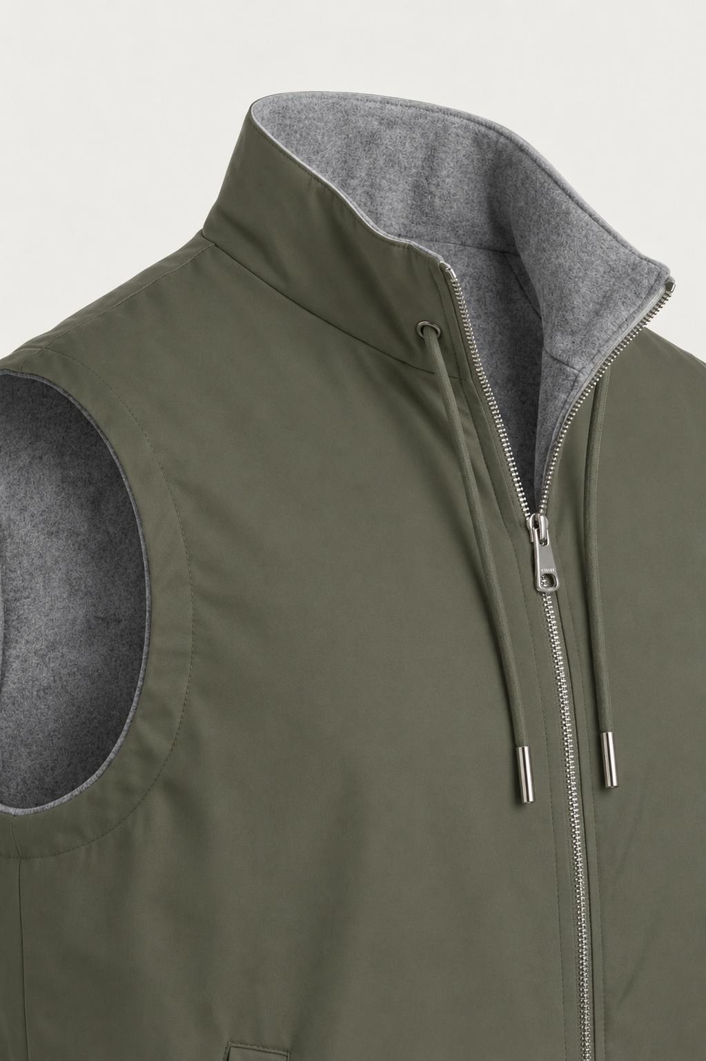 Reviro Reversible Vest Green