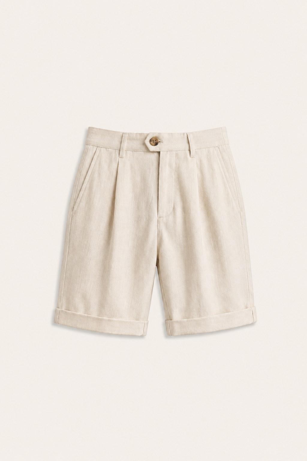 Nalero Lyocell Cotton Short Beige