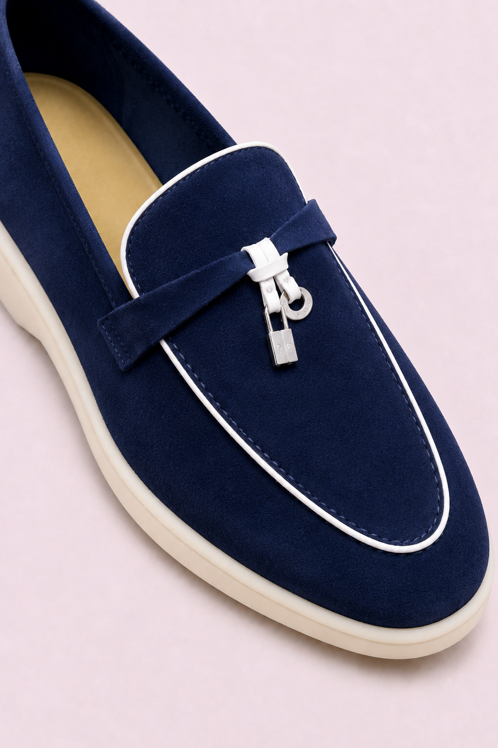 Rovain Buckled Loafers Royal Blue