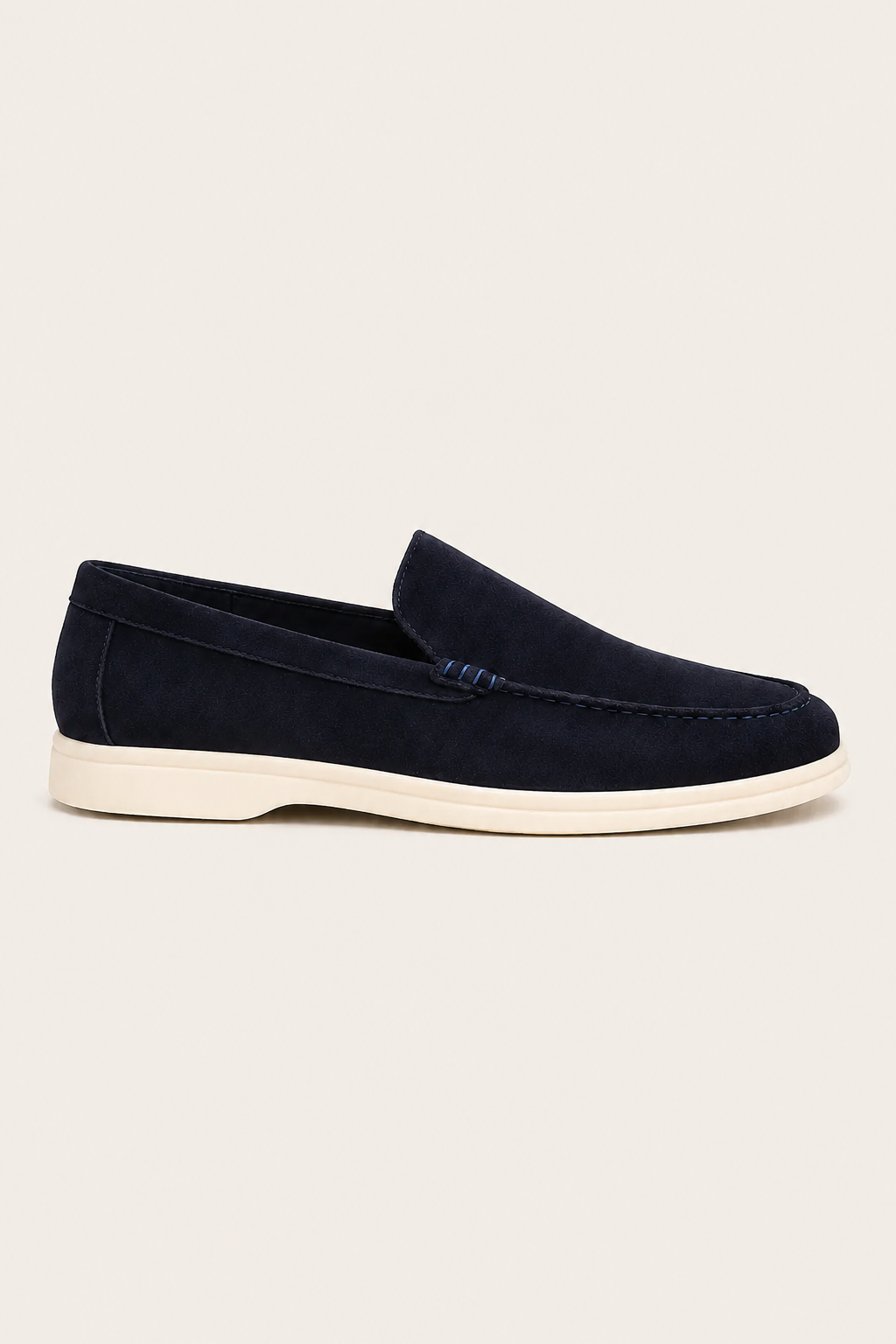 Bavaro Suede Loafers Navy