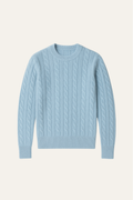 Velaro Cashmere Knit Light Blue