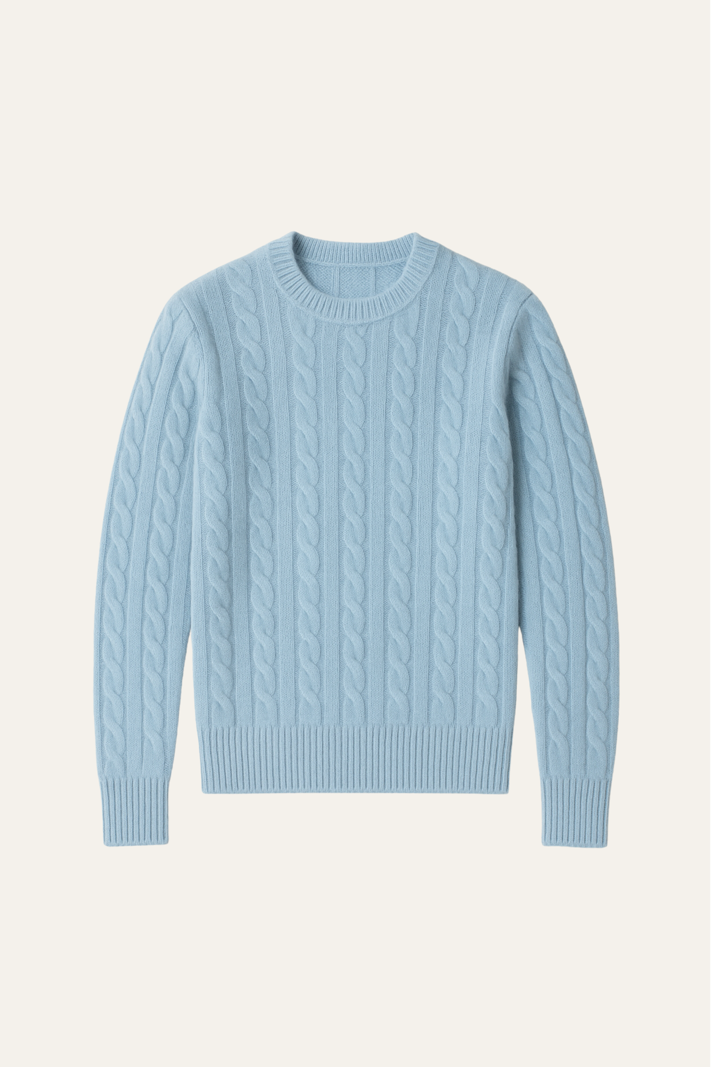 Velaro Cashmere Knit Light Blue