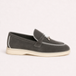 Rovain Buckled Loafers Dark Taupe
