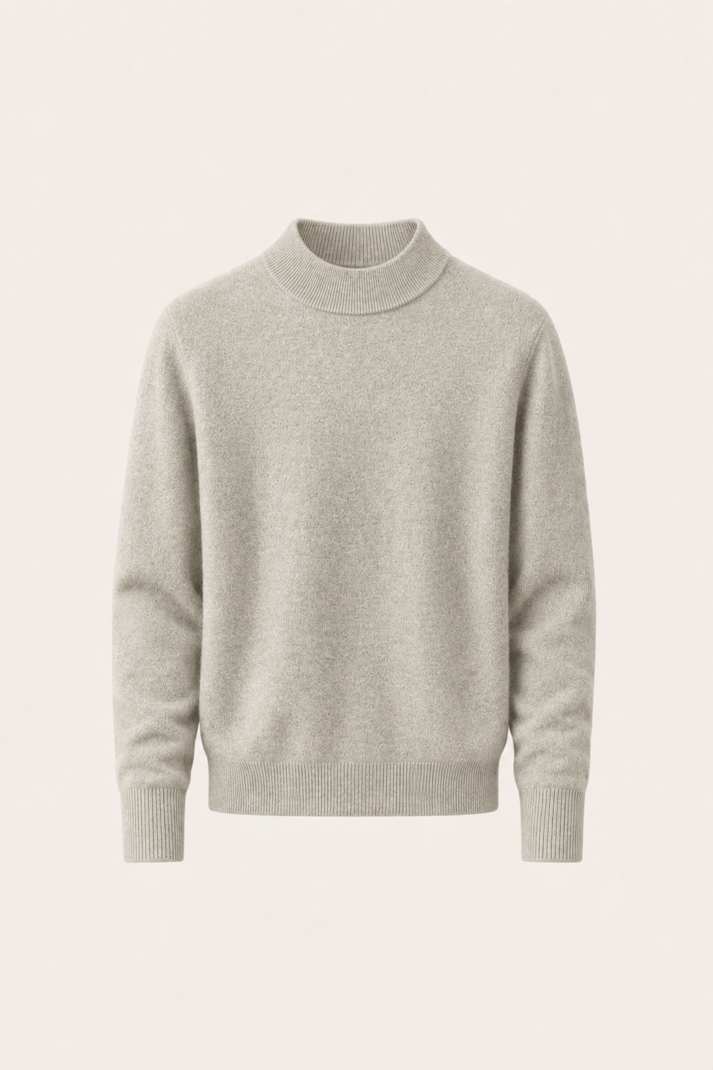 Arelio Mock Neck Greige