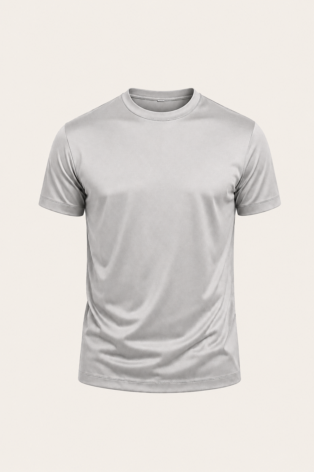 Merciro Cotton Tee Light Grey