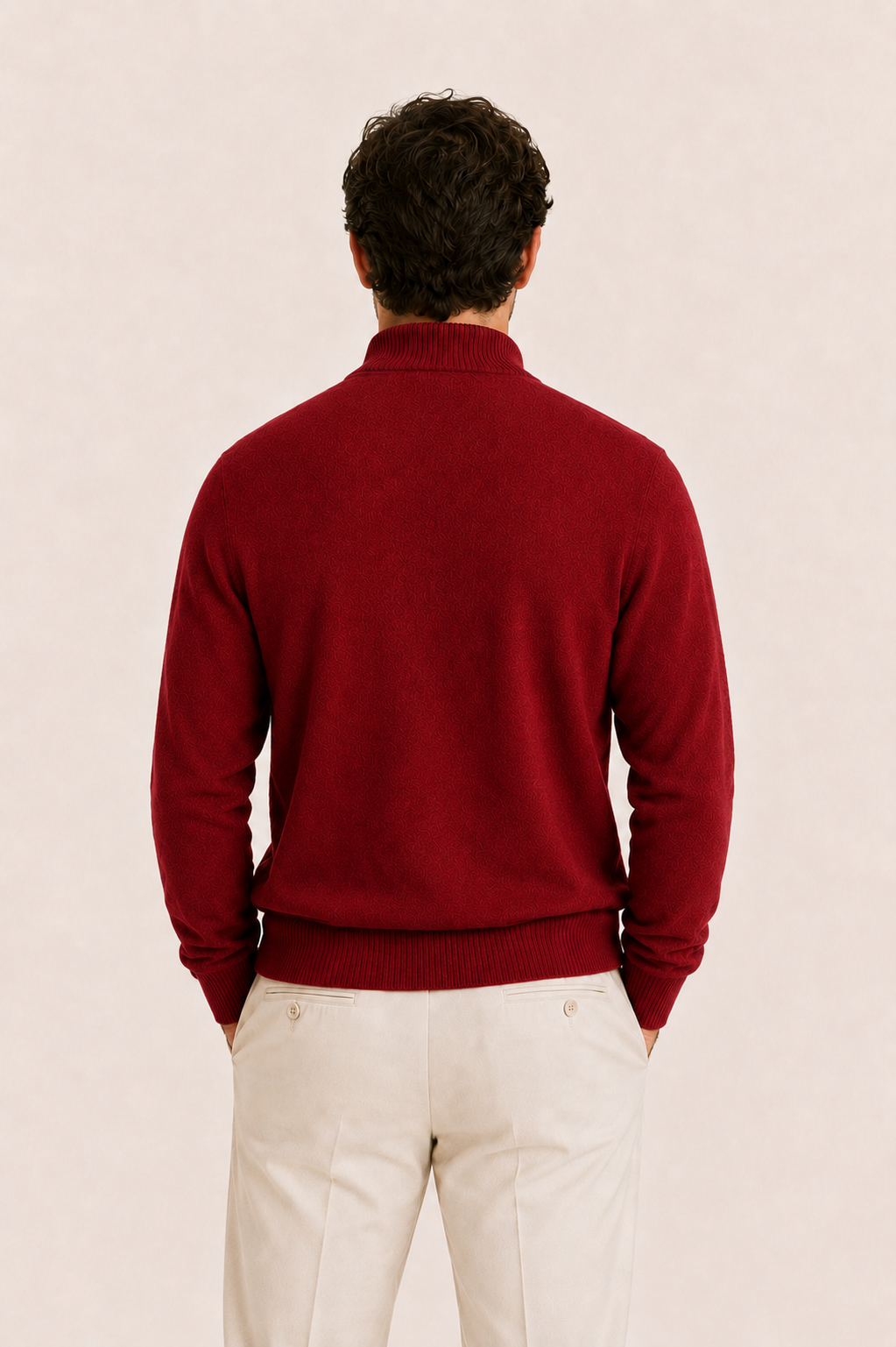 Calero Quarter-Zip Maroon