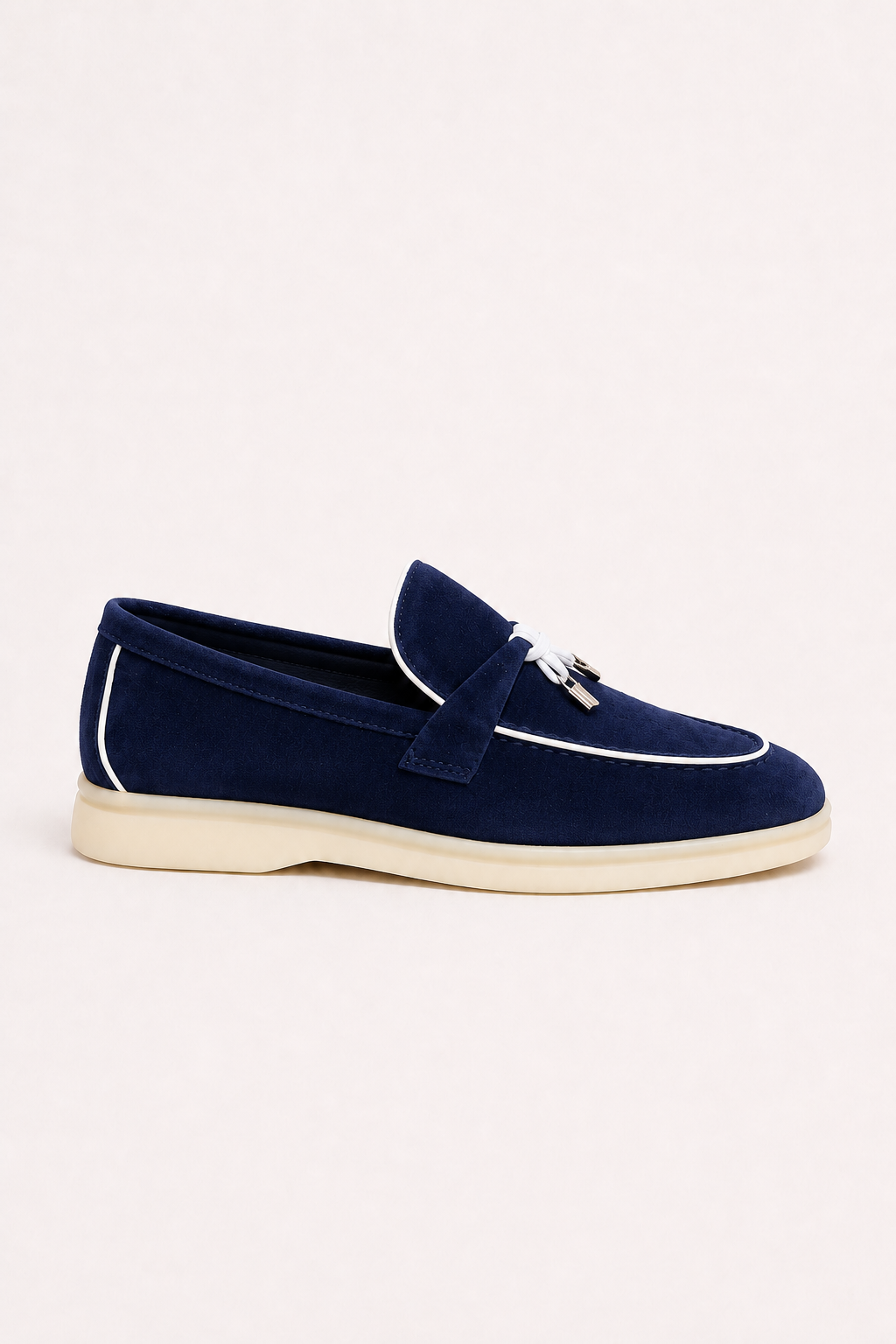 Rovain Buckled Loafers Royal Blue