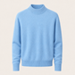 Aurelio Mock Neck Sky Blue