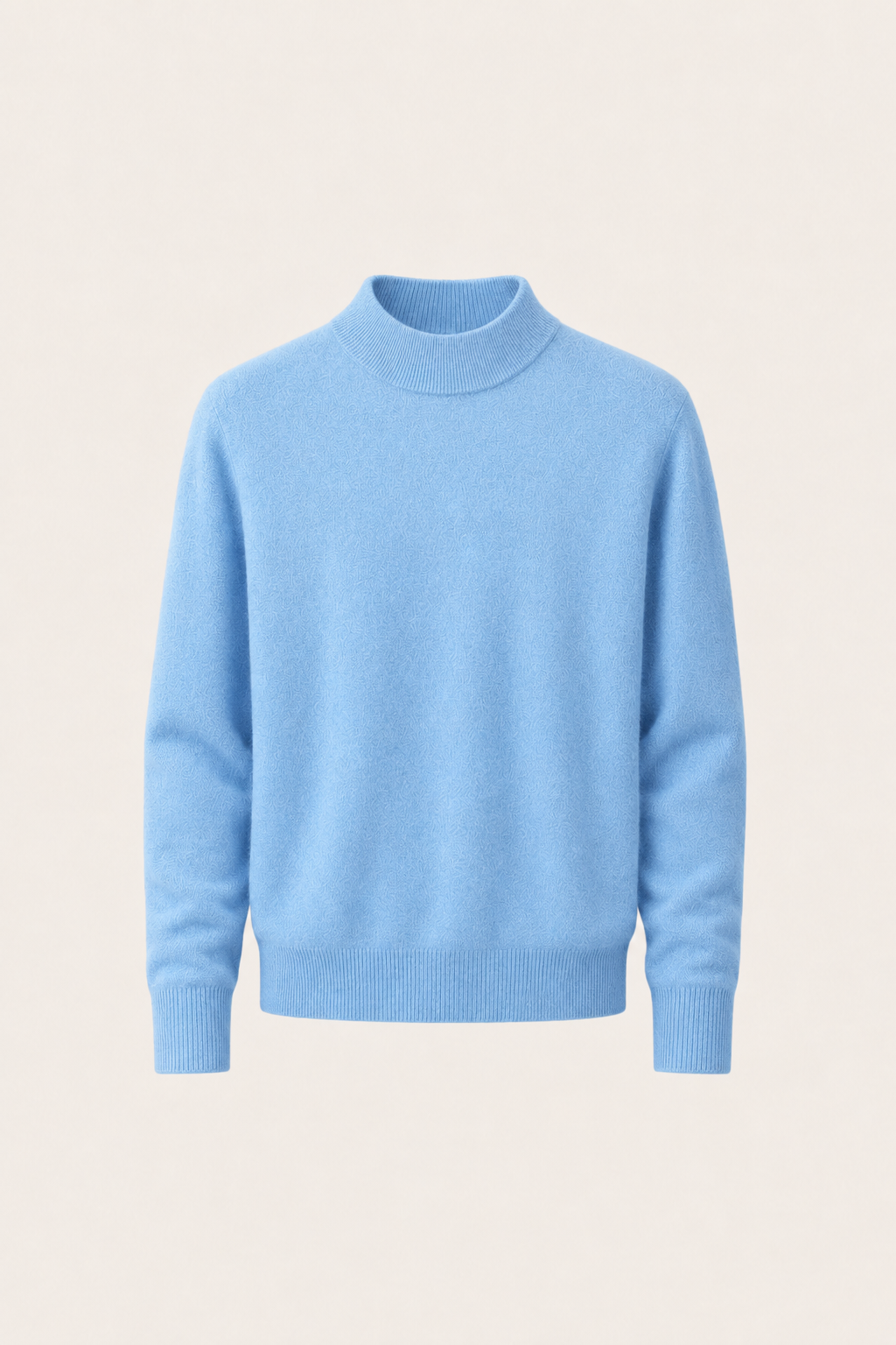 Arelio Mock Neck Sky Blue