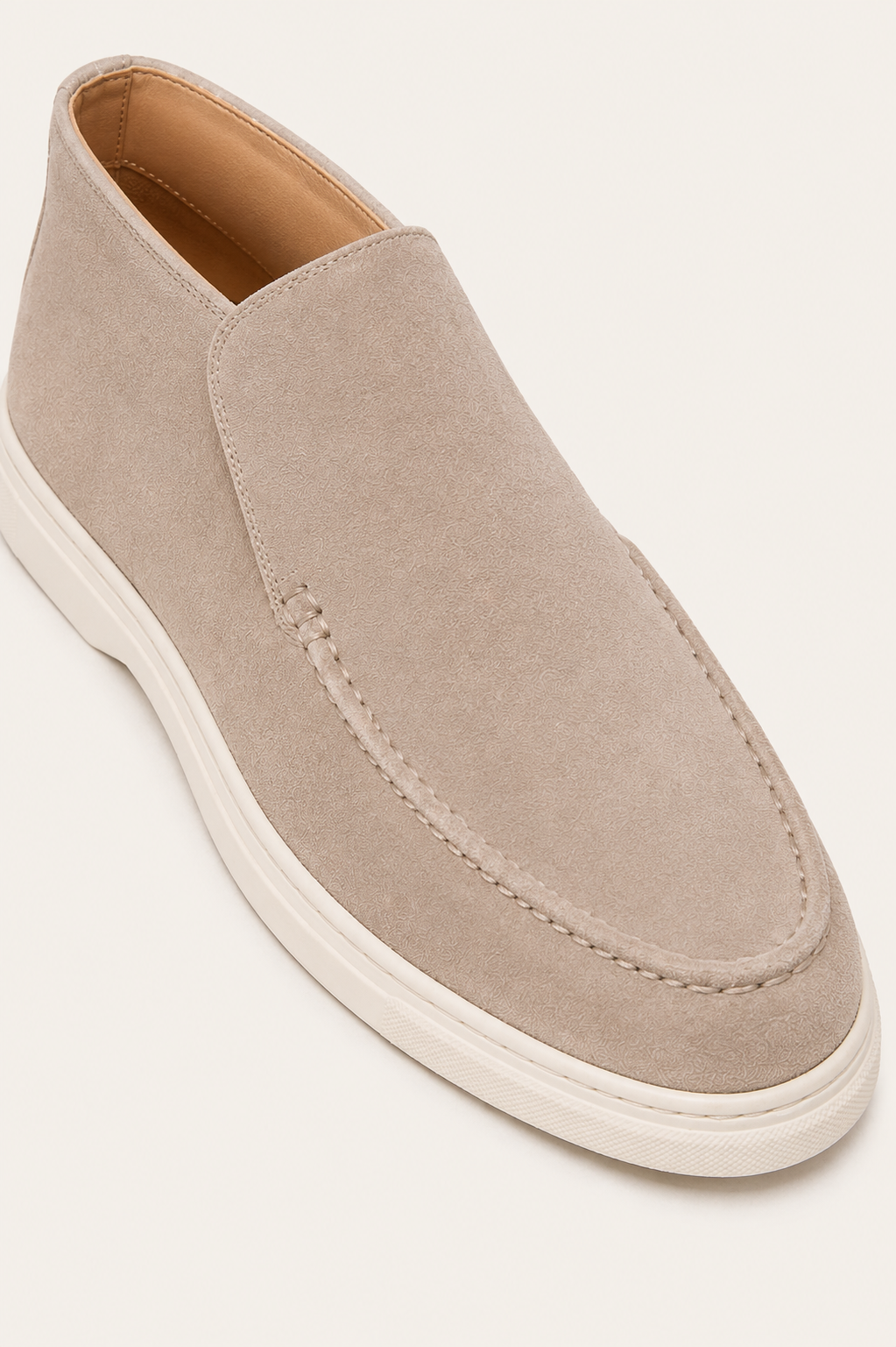 Marelo High Top Loafer Beige