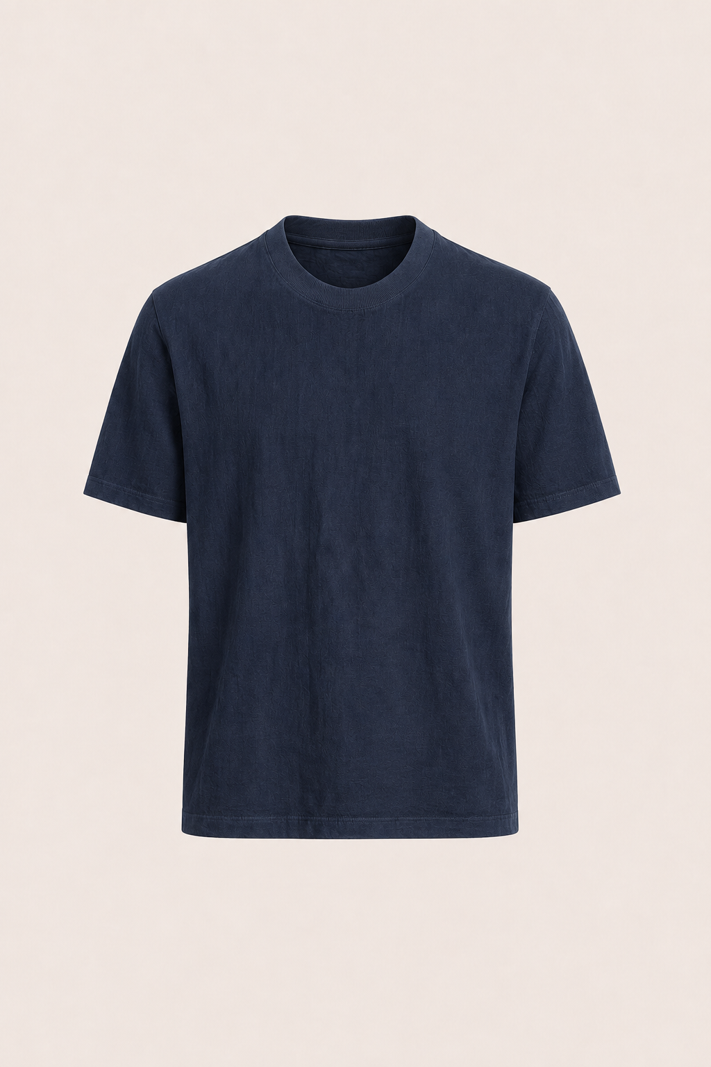 Alano Linen Tee Navy
