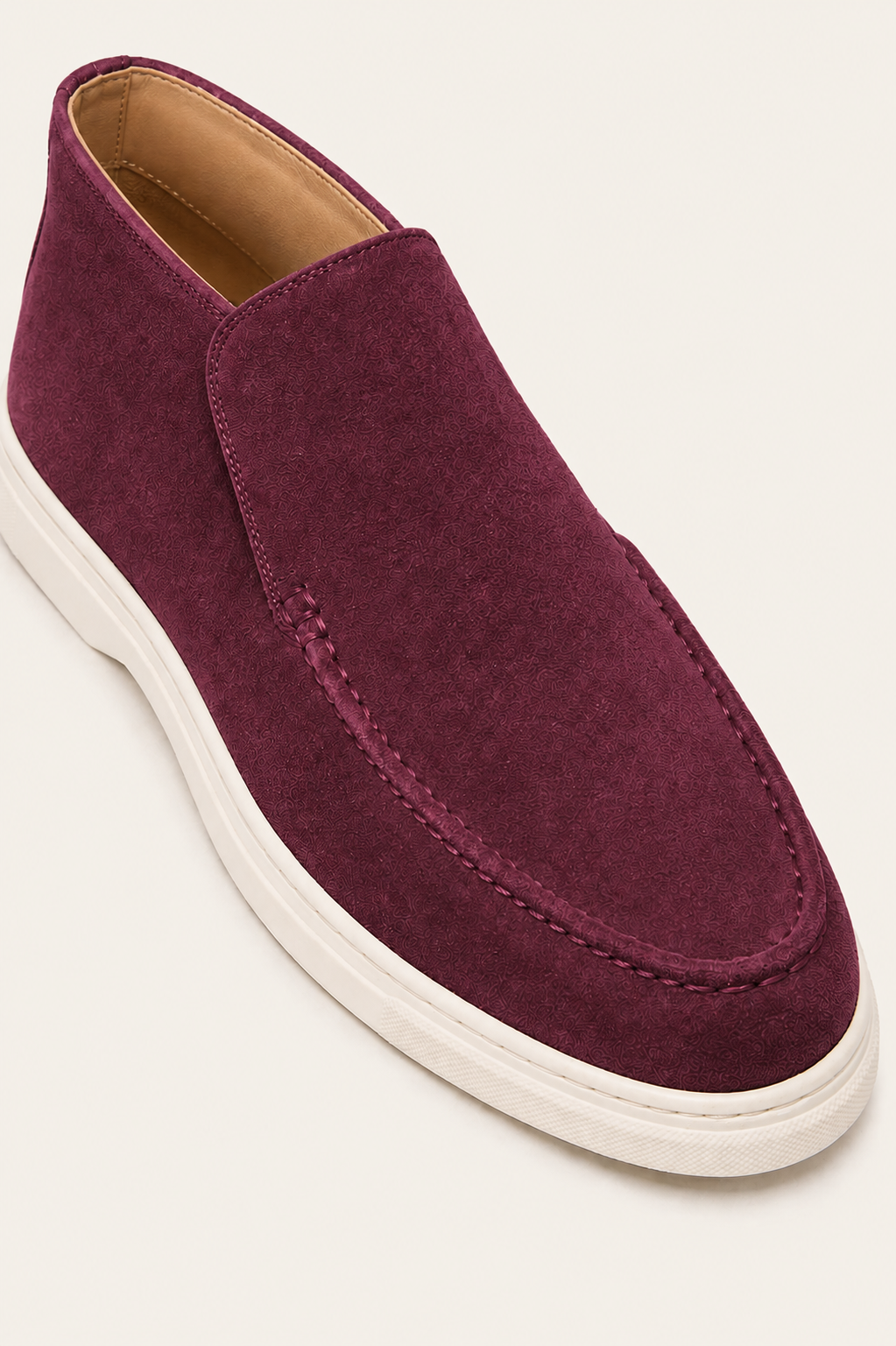 Marelo High Top Loafer Burgundy