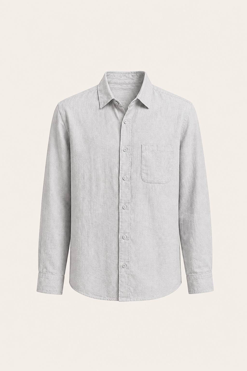 Milano Linen Shirt Grey