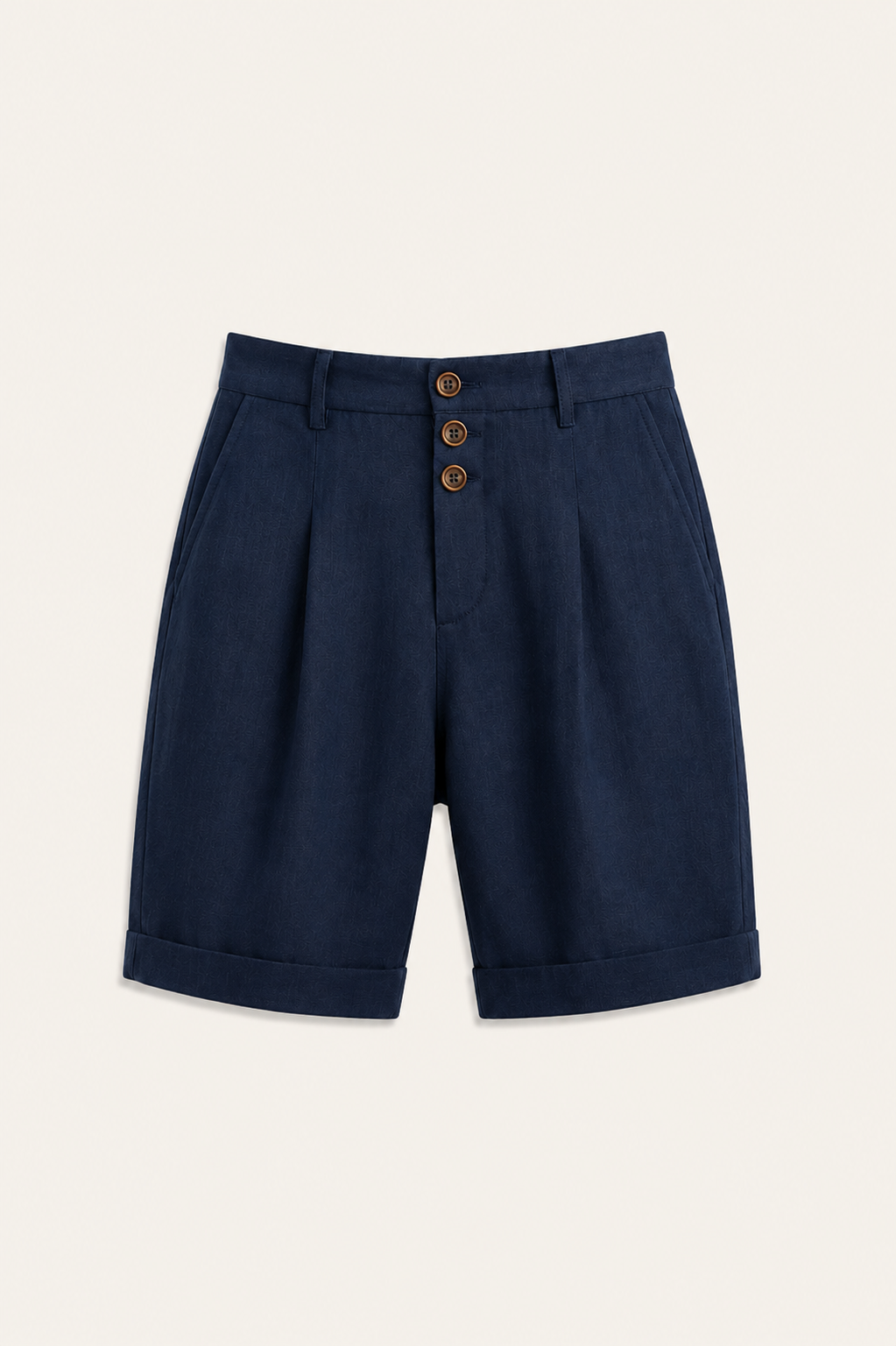 Morano Cotton Short Navy Blue