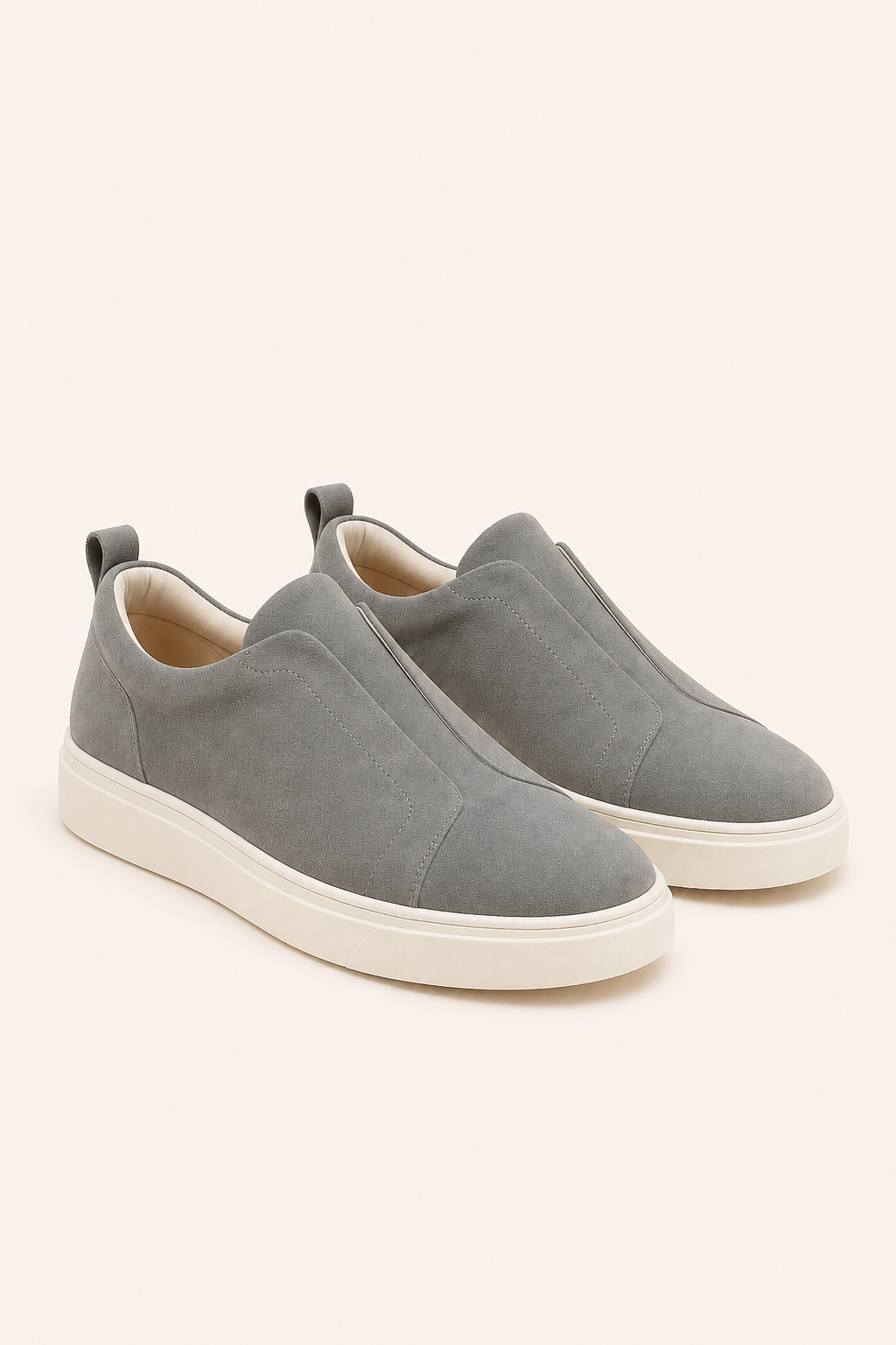Levani Suede Slip-On Grey