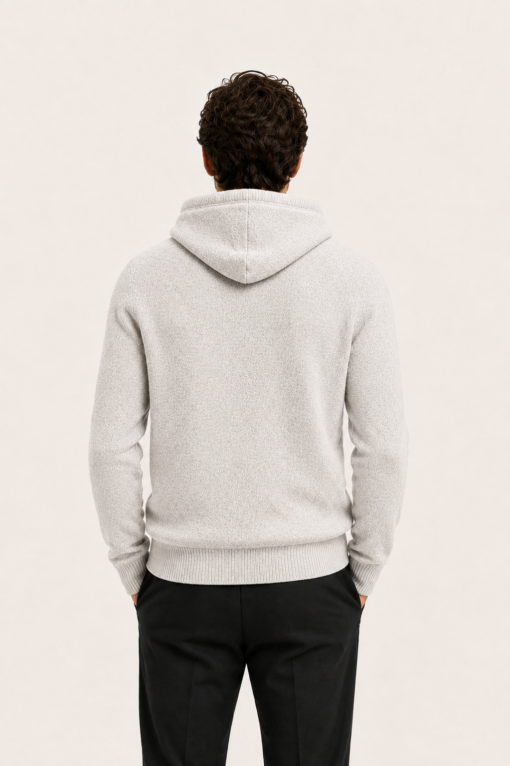 Avaro Hooded Knit Grey