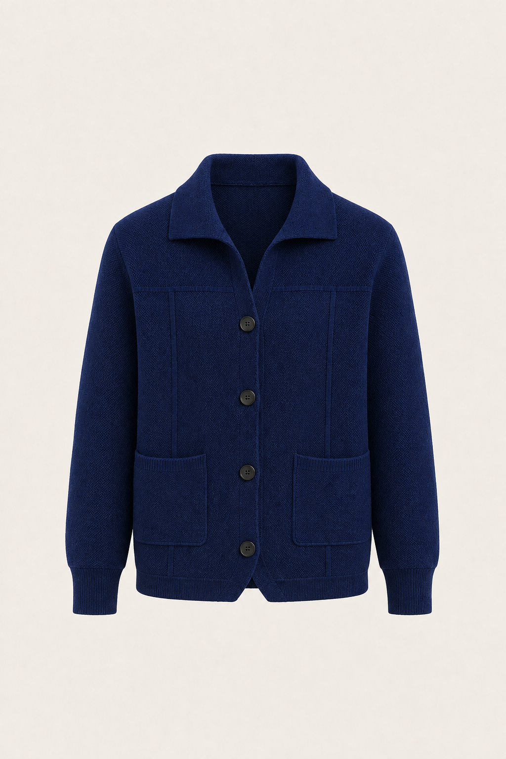 Ferilo Wool Cardigan Navy