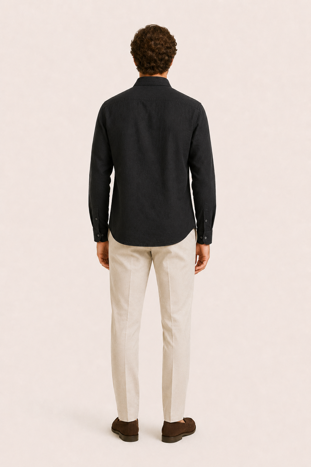 Milano Linen Shirt Black