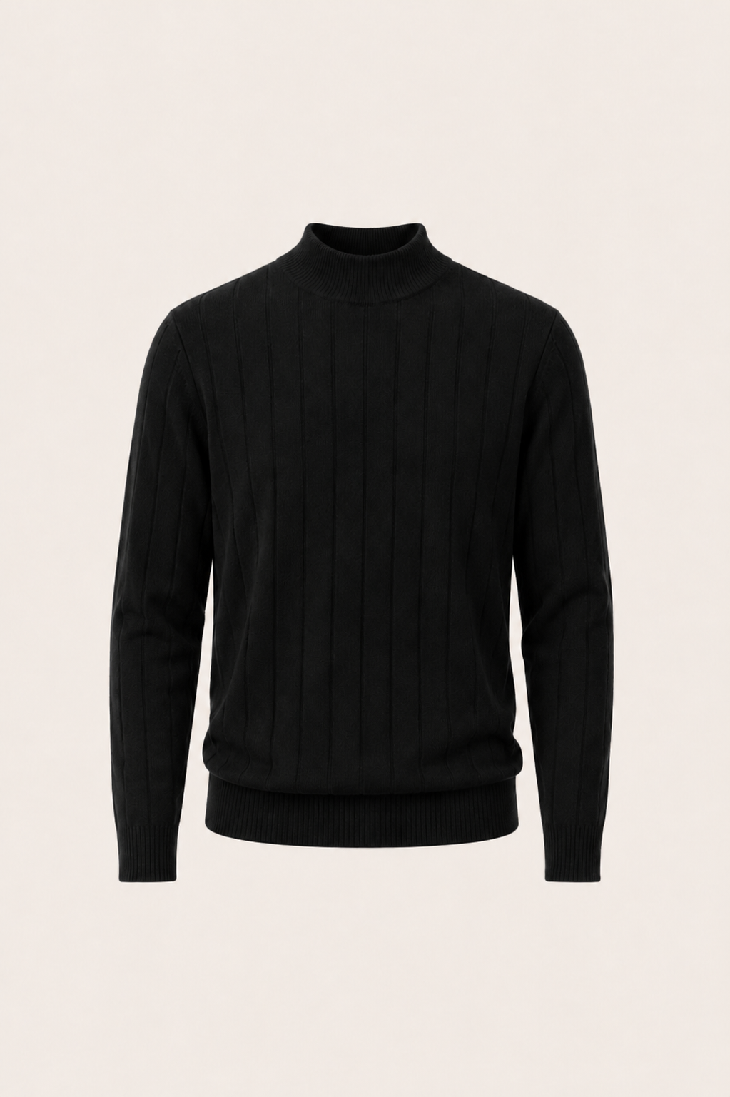 Corani Semi-Turtleneck Black