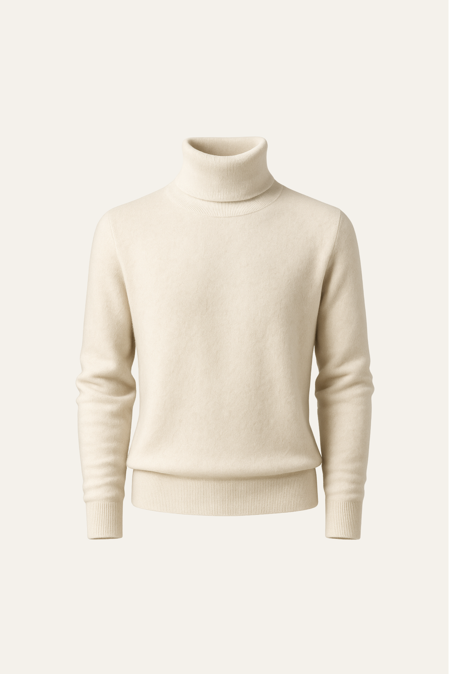 Paravi Cashmere Turtleneck Ivory