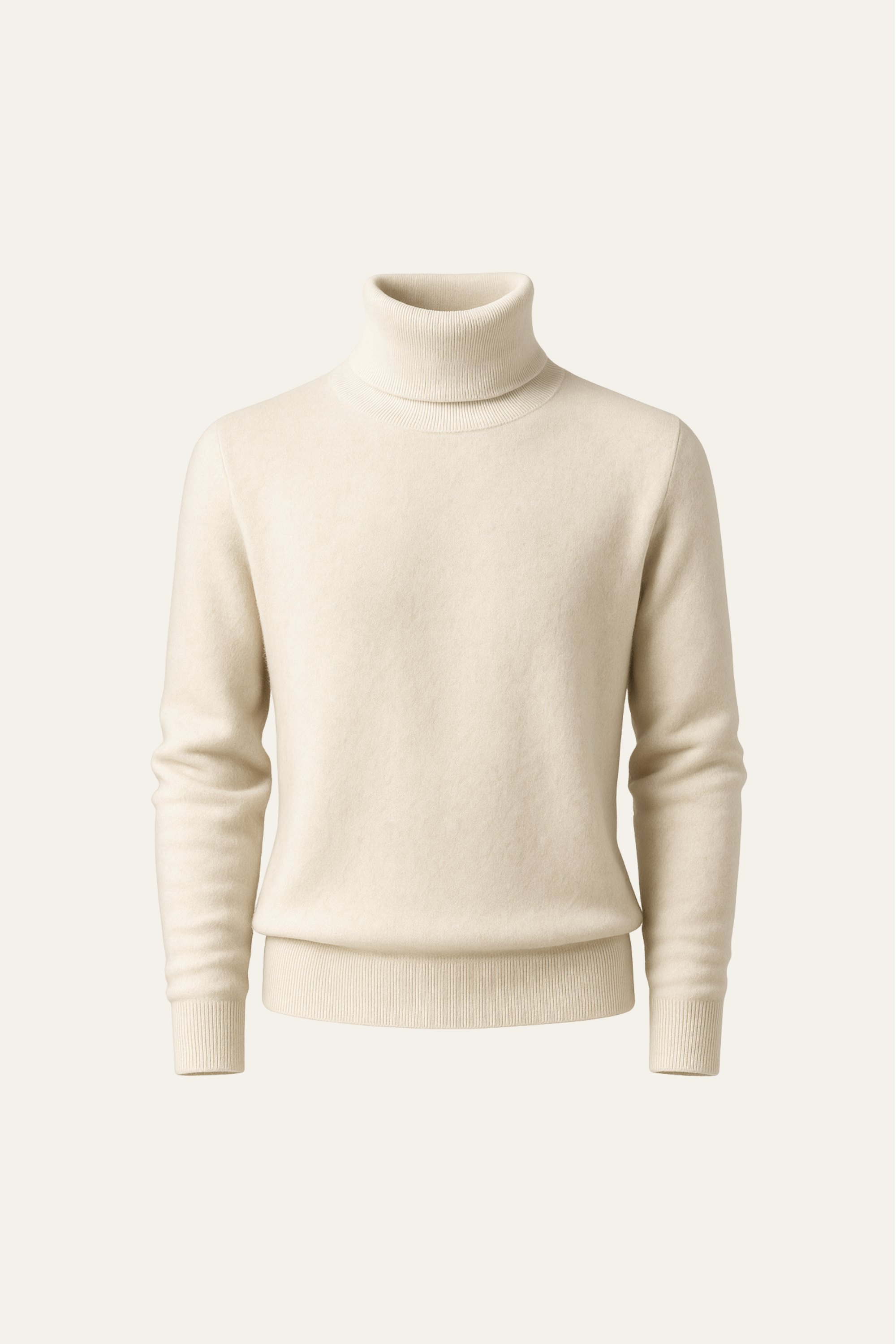 Paravi Cashmere Turtleneck Ivory