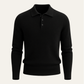 Avarel Wool Polo Knit Black