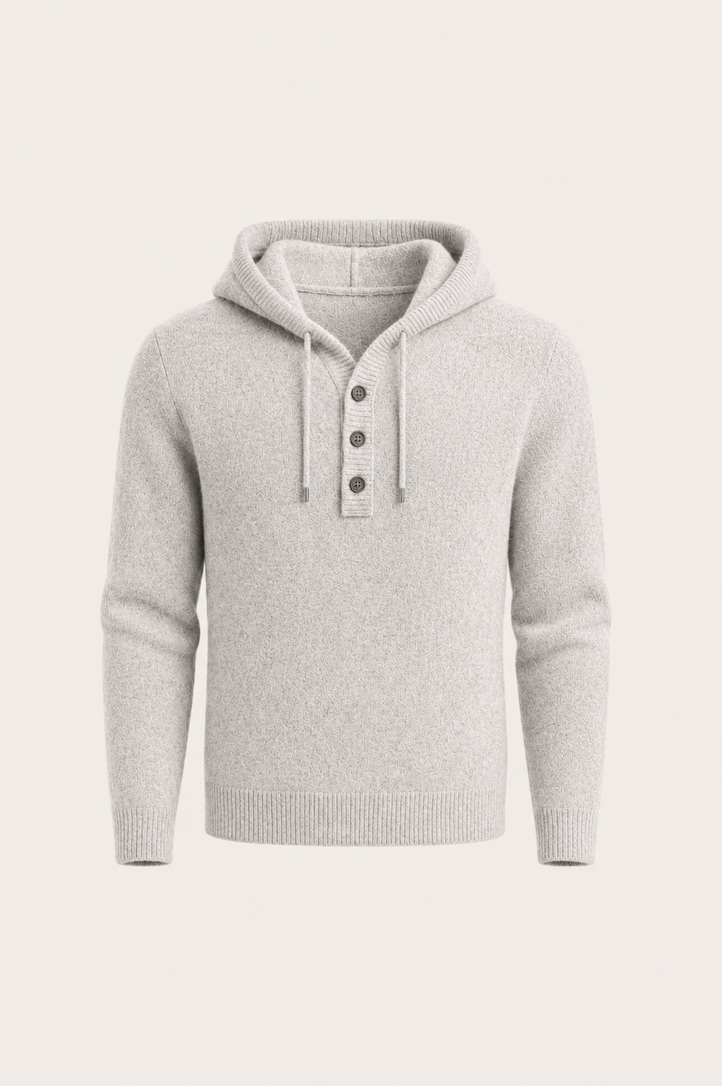 Avaro Hooded Knit Grey