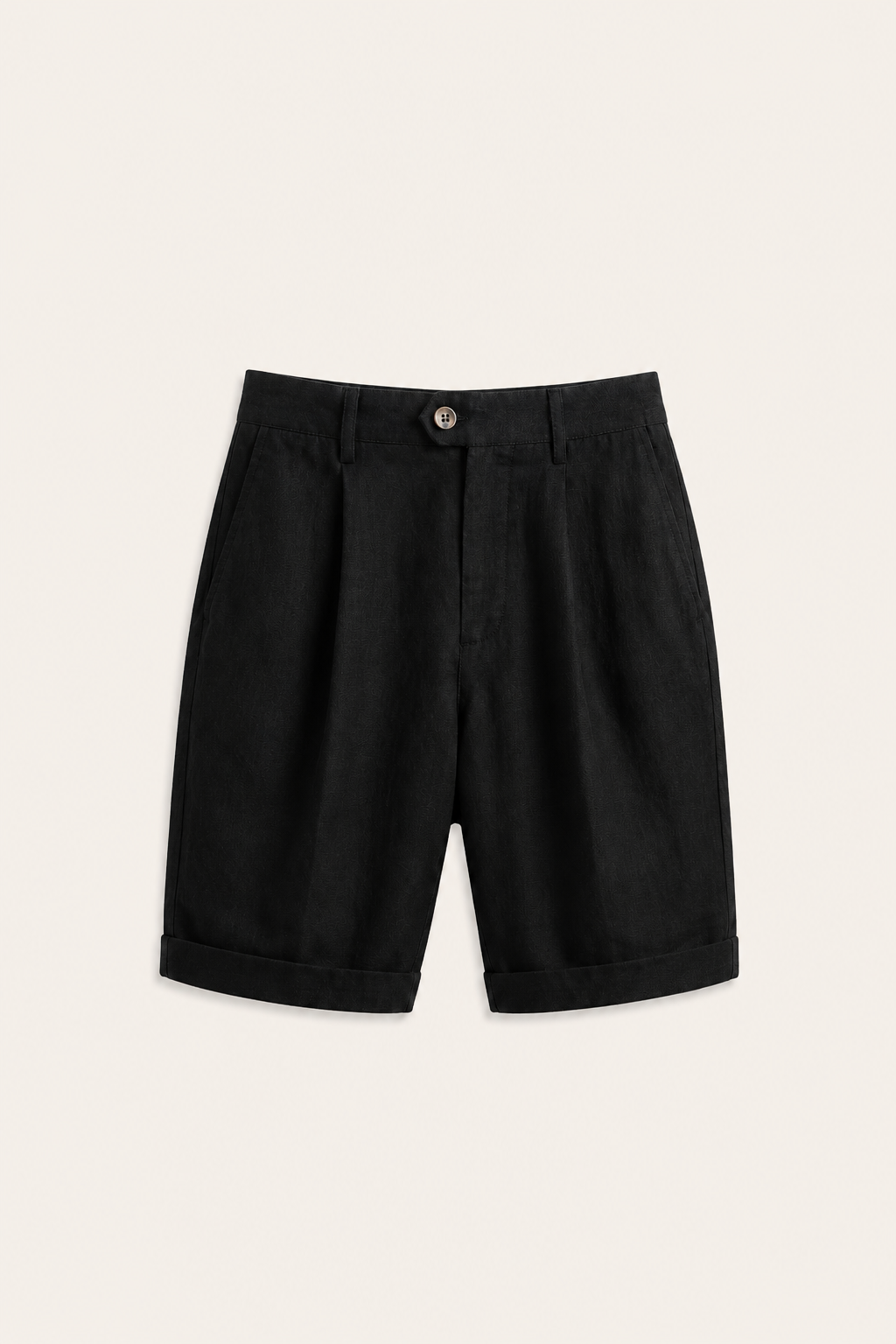 Nalero Lyocell Cotton Short Black
