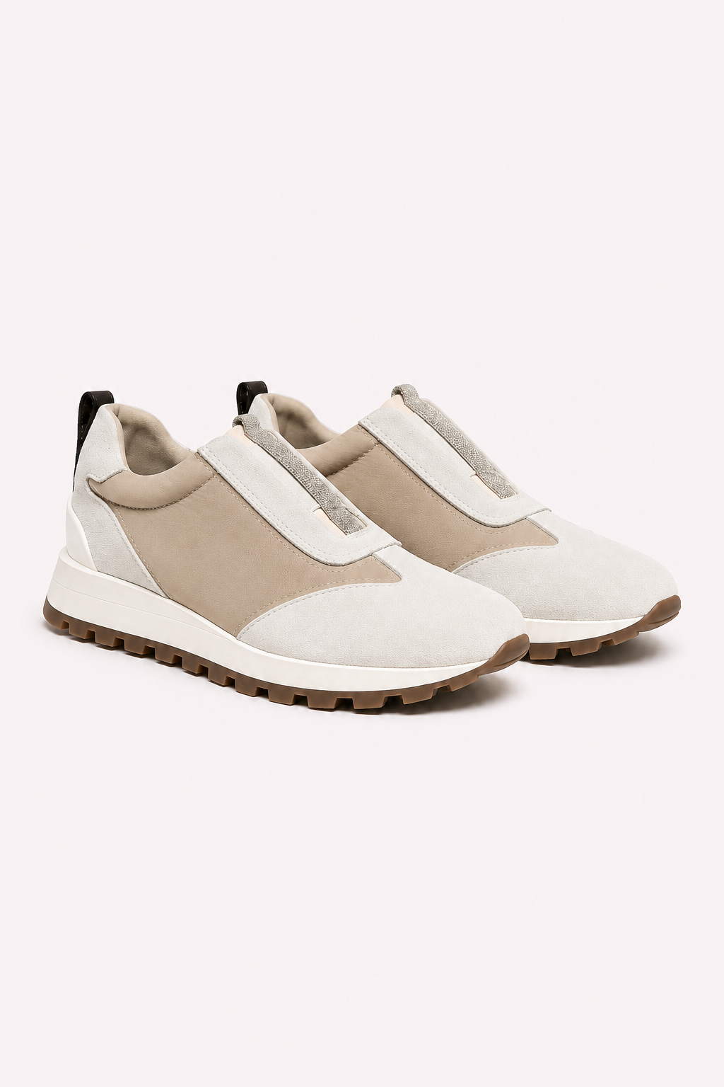 Chamaro Sneakers Khaki - Light Grey